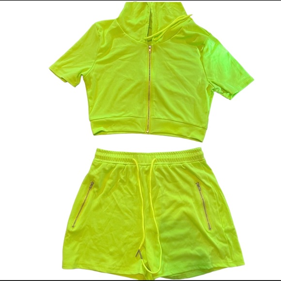 Other - Two piece hoodie short set